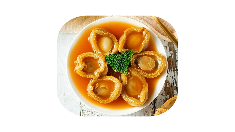 Application of Curdlan gum in vegetarian abalone